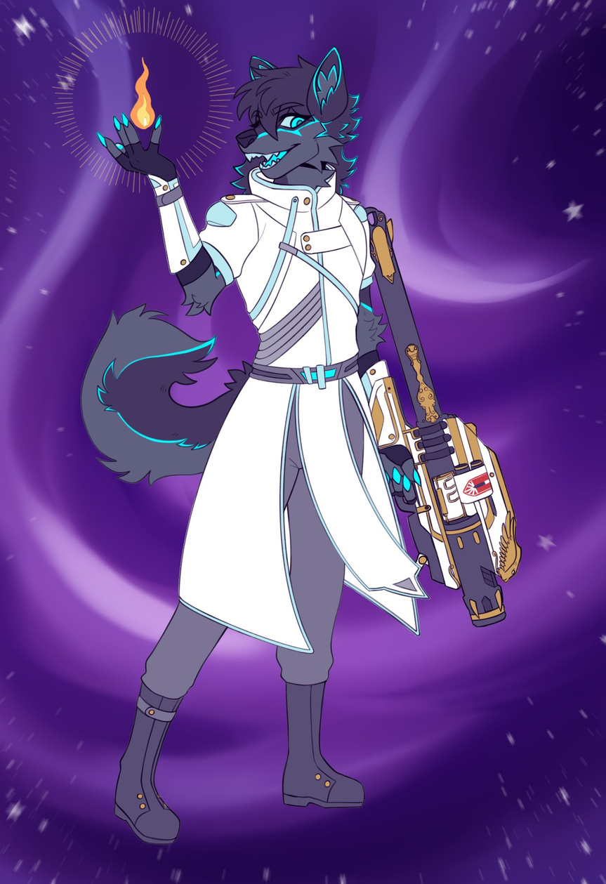 Warlock Gjall by @fizzfur